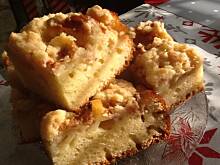 Fot. mariolan76, Ciasto jogurtowe z jabłkami i kruszonka 