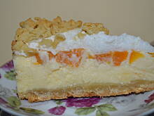 Fot. folosire, Sernik z brzoskwiniami