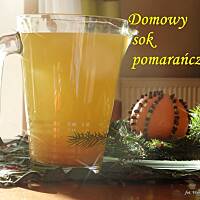 Sok pomarańczowy domowy