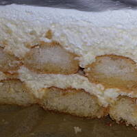 Moja wariacja nt. tortu Malakoff :)