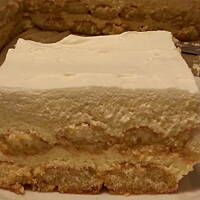 Moja wariacja nt. tortu Malakoff :)