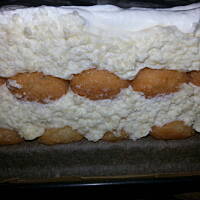 Moja wariacja nt. tortu Malakoff :)