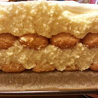 Moja wariacja nt. tortu Malakoff :)