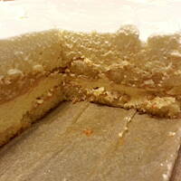 Moja wariacja nt. tortu Malakoff :)