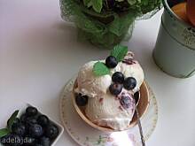 Fot. adelajda78, Lody z dżemem borówkowym 