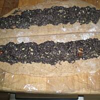 Babka drozdzowa z nadzieniem makowym