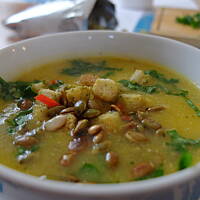 Krem z dyni dla zmarzluchów