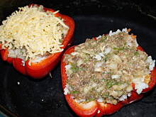 Fot. rodzyneczka, Nadziana papryka
