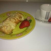 Drożdżówki z serem i kruszonką