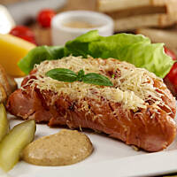 Kiełbaski piwoszka w skorupkach