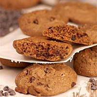 Ciasteczka czekoladowe z czekoladą