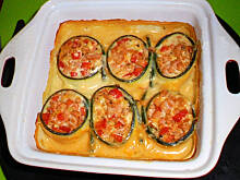 Fot. mariola2000, Zapiekanka z cukinią i mozarellą wg M&Ł