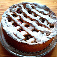 Kruche Ciasto z Rabarbarem