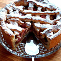 Kruche Ciasto z Rabarbarem