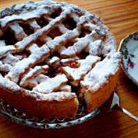 Kruche Ciasto z Rabarbarem