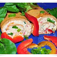 pomidorowe naleśniki z twarogiem i papryką babci Małgosi