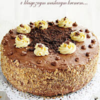 tort polski z kremem maślanym...