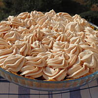 Tarta owocowa z bezikami 