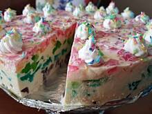 Fot. katarina21, Tęczowy sernik na zimno