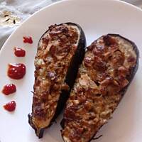 Faszerowany bakłażan