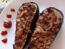 Fot. onlyred, Faszerowany bakłażan