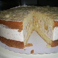 Torcik jablkowo-karmelowy