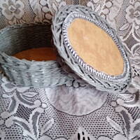 szkatułki i kuferki z wikliny papierowej