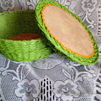 szkatułki i kuferki z wikliny papierowej