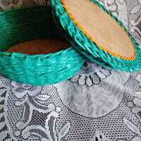 szkatułki i kuferki z wikliny papierowej