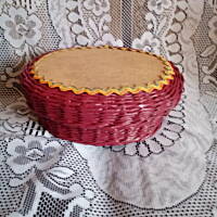 szkatułki i kuferki z wikliny papierowej