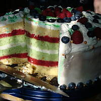 Tort śmietanowo-owocowy - ali