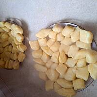 Kopytka z gorących kartofli 