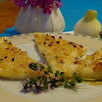 Ciasto cebulowe z tymiankiem