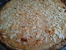 Fot. Dżanina Fonda, Tarta / mazurek cytrynowo-migdałowa.