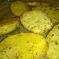 Ziemniaczki pieczone dobrze przyprawione