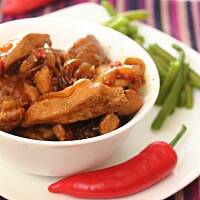 Kurczak słodko - ostry