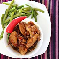 Kurczak słodko - ostry