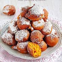 pampoen koekies -  mini dyniowe pączuszki...