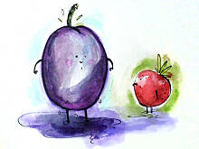 Fot. Wkn, Jak usunąć plamy po owocach