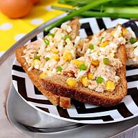 Pasta z tuńczyka z kukurydzą