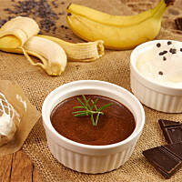 Mus czekoladowo bananowy