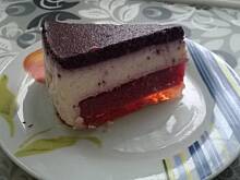 Fot. anika1230, Sernik z musem truskawkowo-jagodowy