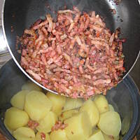 Ziemniak zimową porą  -  czyli  Stampot