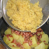 Ziemniak zimową porą  -  czyli  Stampot