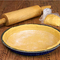 Mazurek z masłem orzechowym