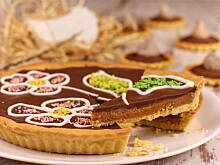 Fot. Wkn, Mazurek z masłem orzechowym