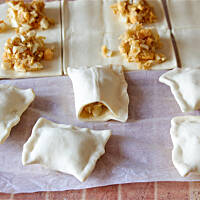 Wigilijne paczuszki francuskie