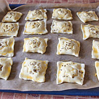 Wigilijne paczuszki francuskie