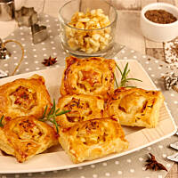 Wigilijne paczuszki francuskie