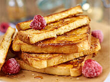 Fot. Wkn, Tosty francuskie czyli chleb w jajku na słodko